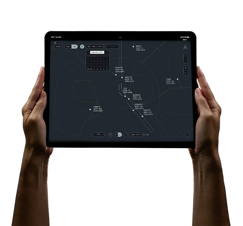 BRAVO5 air domain view